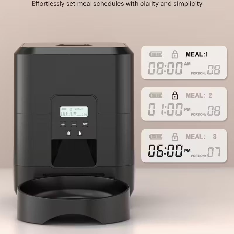 Smart Pet Water Dispenser & Automatic Cat Feeder Set
