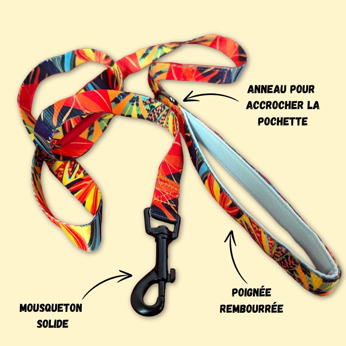 Laisse pour chien Tropical
